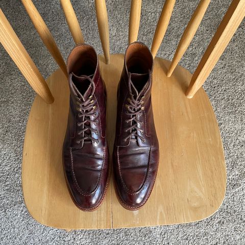 BLKBRD Custom Fred Boot in Zonta Museum Calf