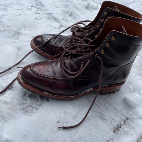 BLKBRD Custom Fred Boot in Zonta Museum Calf