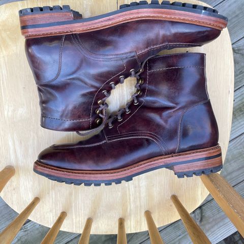 BLKBRD Custom Fred Boot in Zonta Museum Calf