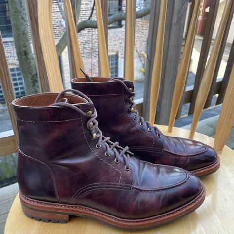 BLKBRD Custom Fred Boot in Zonta Museum Calf