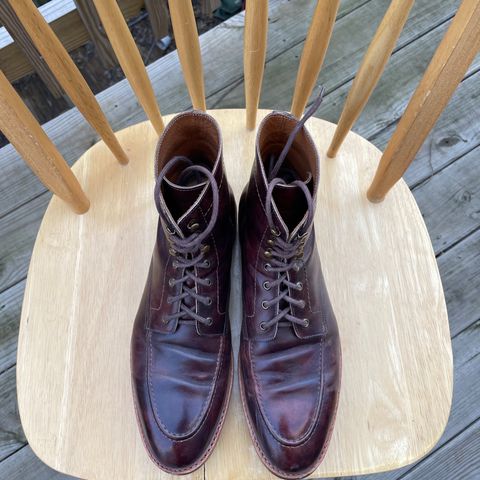 BLKBRD Custom Fred Boot in Zonta Museum Calf