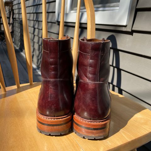 BLKBRD Custom Fred Boot in Zonta Museum Calf