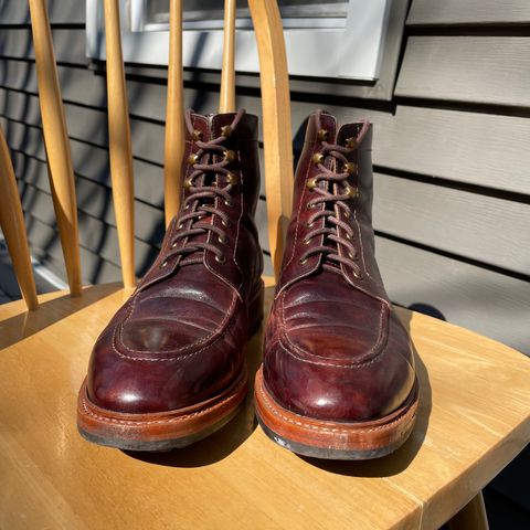 BLKBRD Custom Fred Boot in Zonta Museum Calf