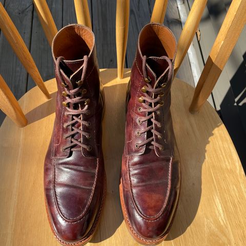 BLKBRD Custom Fred Boot in Zonta Museum Calf