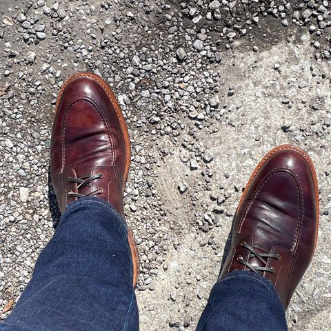 BLKBRD Custom Fred Boot in Zonta Museum Calf