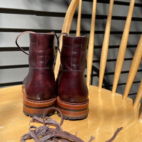 BLKBRD Custom Fred Boot in Zonta Museum Calf