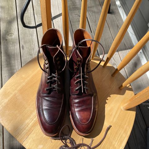 BLKBRD Custom Fred Boot in Zonta Museum Calf