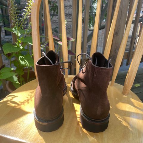 Meermin Service Boot in Superbuck Brown Suede