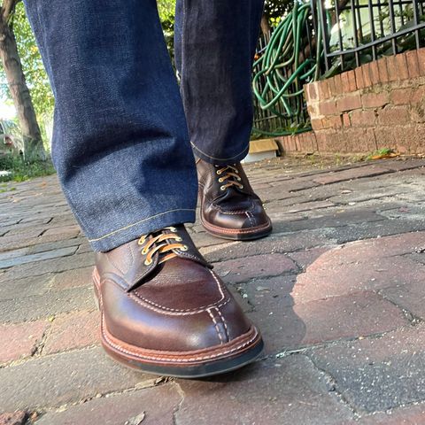 View photo of Alden Tanker Boot in Horween Arabica Lux Calfskin