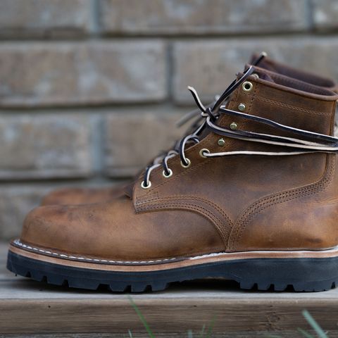 Nicks MTO in Horween Orange Predator