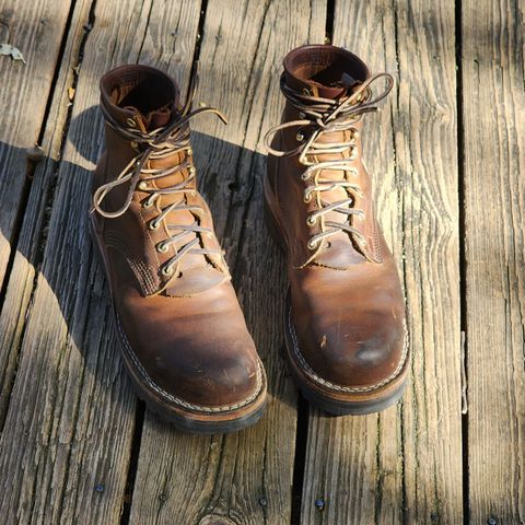 Nicks MTO in Horween Orange Predator
