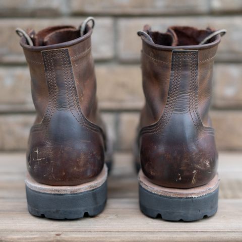 Nicks MTO in Horween Orange Predator