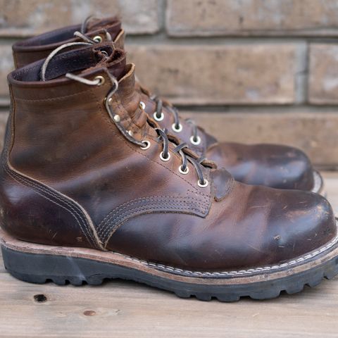 Nicks MTO in Horween Orange Predator