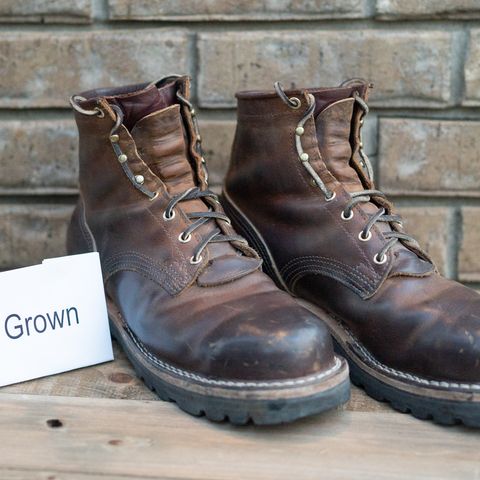 Nicks MTO in Horween Orange Predator