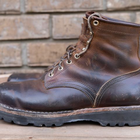 Nicks MTO in Horween Orange Predator