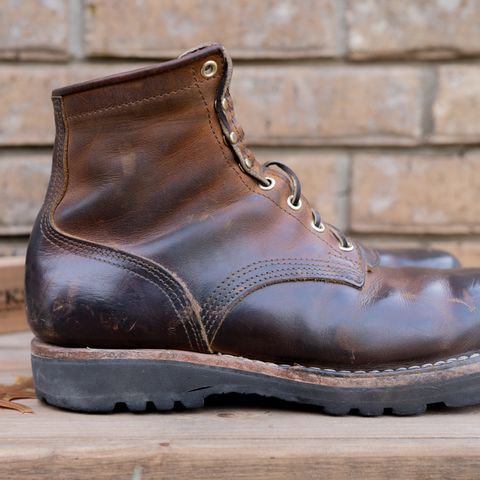 Nicks MTO in Horween Orange Predator