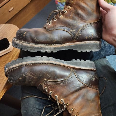 Nicks MTO in Horween Orange Predator