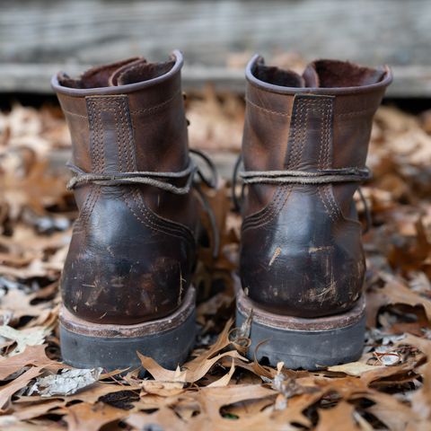 View photo of Nicks MTO in Horween Orange Predator