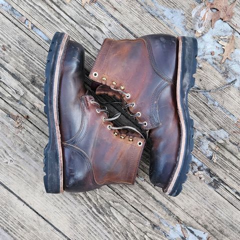 View photo of Nicks MTO in Horween Orange Predator