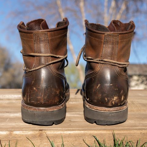 View photo of Nicks MTO in Horween Orange Predator