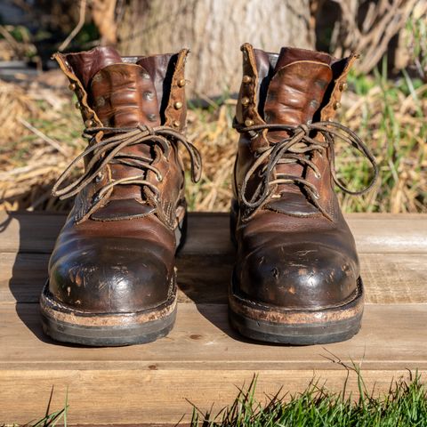 View photo of Nicks MTO in Horween Orange Predator