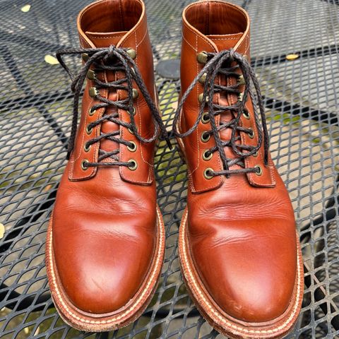 Grant Stone Diesel Boot in Badalassi Carlo Saddle Tan Minerva