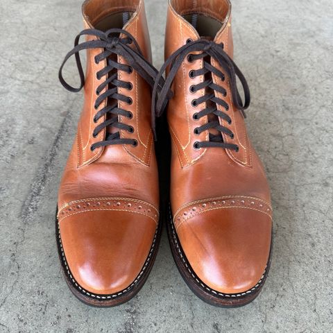 Oak Street Bootmakers Lakeshore Boot in Maryam Natural Horsebutt