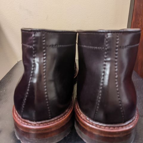 Alden 2-Eyelet Chukka in Horween Color 8 Shell Cordovan