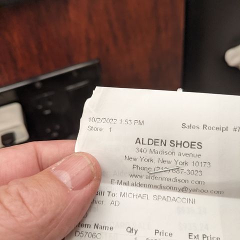Alden 2-Eyelet Chukka in Horween Color 8 Shell Cordovan
