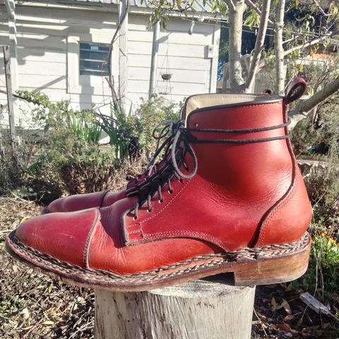 DIY Derby Boot in Unlisted Leather