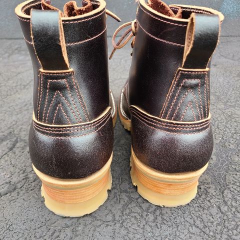 Nicks Urban Logger in Horween Brown Waxed Flesh