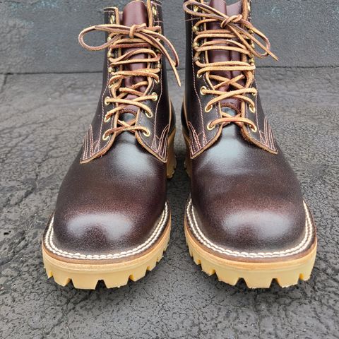 Nicks Urban Logger in Horween Brown Waxed Flesh
