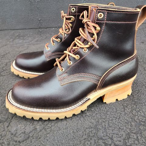 Nicks Urban Logger in Horween Brown Waxed Flesh