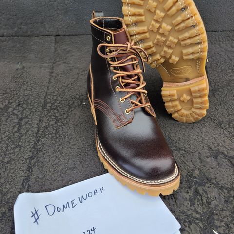 Nicks Urban Logger in Horween Brown Waxed Flesh