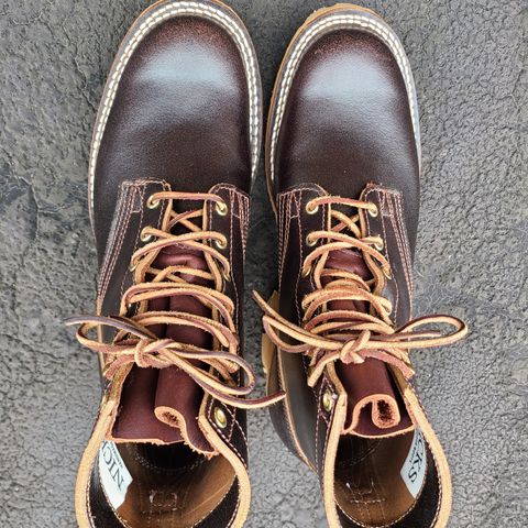 Nicks Urban Logger in Horween Brown Waxed Flesh