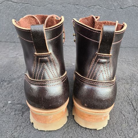 Nicks Urban Logger in Horween Brown Waxed Flesh