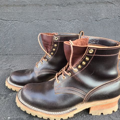 Nicks Urban Logger in Horween Brown Waxed Flesh