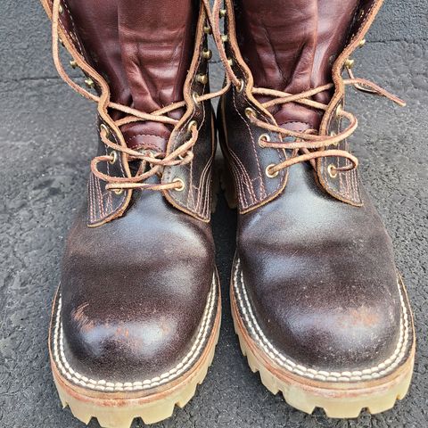 Nicks Urban Logger in Horween Brown Waxed Flesh