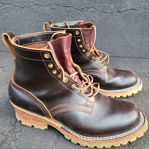 Nicks Urban Logger in Horween Brown Waxed Flesh