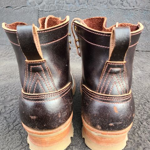 View photo of Nicks Urban Logger in Horween Brown Waxed Flesh