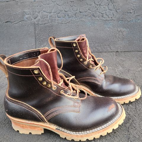 View photo of Nicks Urban Logger in Horween Brown Waxed Flesh