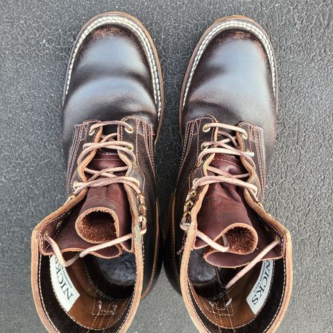 View photo of Nicks Urban Logger in Horween Brown Waxed Flesh