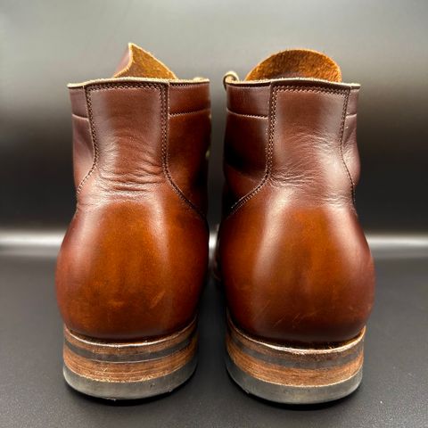 View photo of Viberg Service Boot in Horween Brown Chromexcel