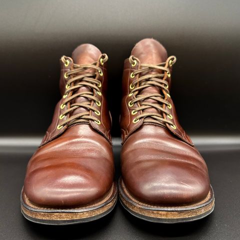 View photo of Viberg Service Boot in Horween Brown Chromexcel