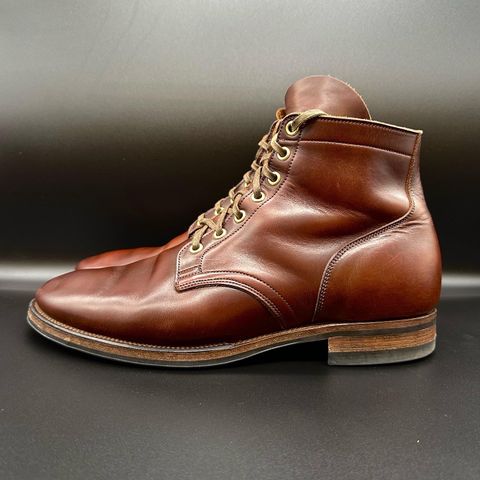 View photo of Viberg Service Boot in Horween Brown Chromexcel