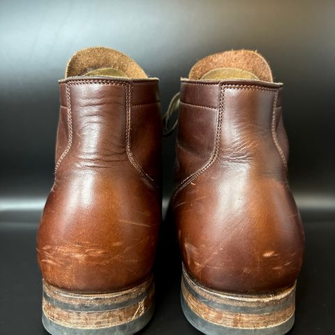 View photo of Viberg Service Boot in Horween Brown Chromexcel