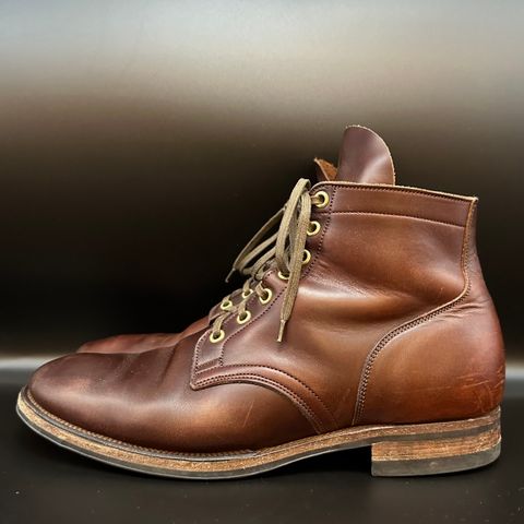 View photo of Viberg Service Boot in Horween Brown Chromexcel