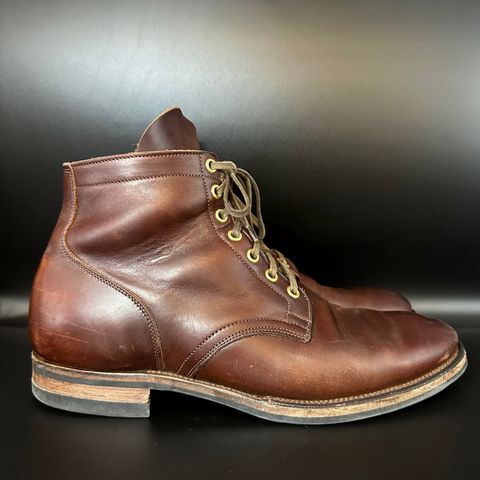 View photo of Viberg Service Boot in Horween Brown Chromexcel