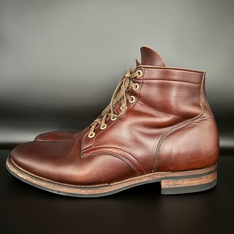 View photo of Viberg Service Boot in Horween Brown Chromexcel