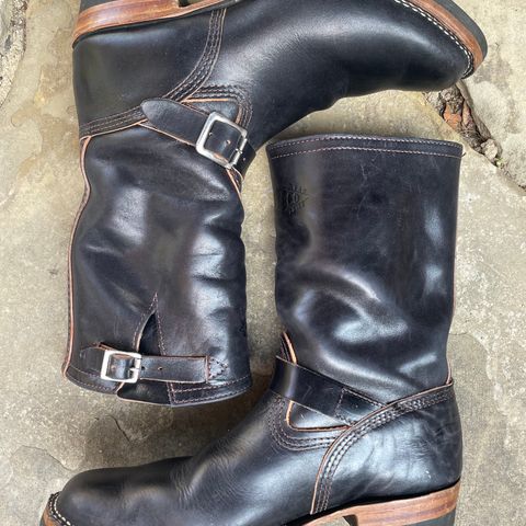 Wesco Mister Lou in Maryam Black Horsehide
